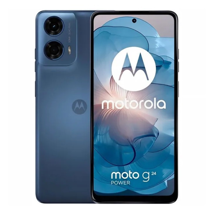 Smartphone Motorola Moto G24 Power XT2425-4 Dual SIM de 256GB 8GB RAM de 6.56 50+2MP 8MP - Ink Blue