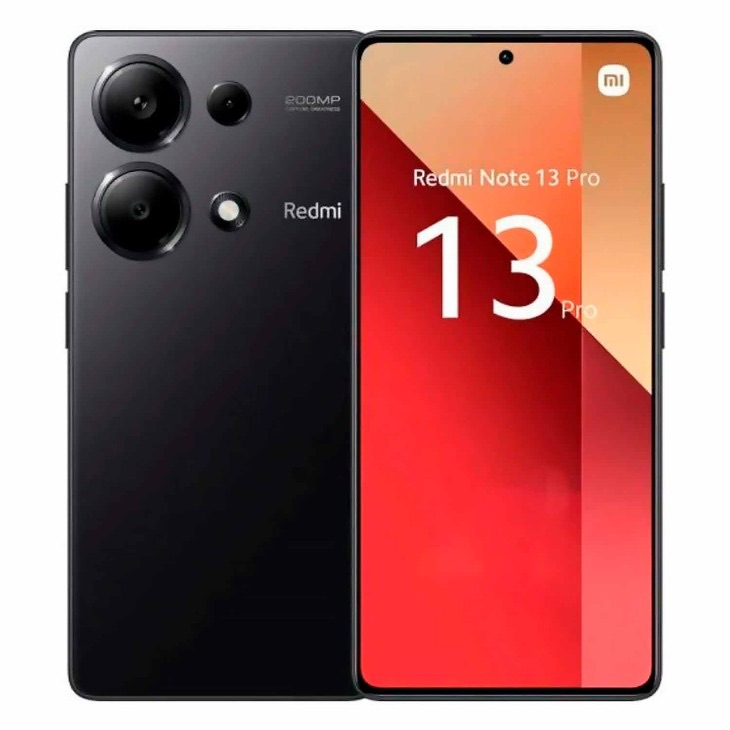 Smartphone Xiaomi Redmi Note 13 Pro NFC Dual SIM de 256GB-8GB RAM de 6.67 200+8+2MP-16MP - Preto